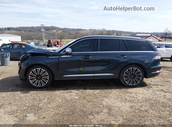 5LM5J9XC8LGL31792 2020 LINCOLN AVIATOR Синий Панорамный вид салона 360°