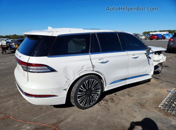 5LM5J9XCXNGL15547 2022 LINCOLN AVIATOR Белый Задняя правая четверть