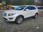 2019 Lincoln Mkc White vin: 5LMCJ1C91KUL38554