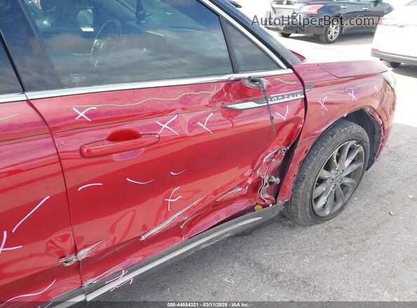 5LMCJ1C92MUL04366 2021 LINCOLN CORSAIR Red Vista frontal