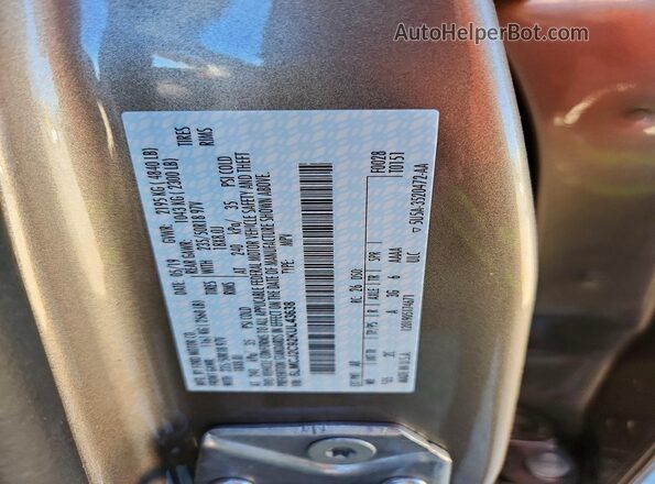 5LMCJ2C92KUL43638 2019 LINCOLN MKC Золотой Вид наклейки с VIN-кодом