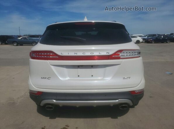 5LMCJ2C94JUL22305 2018 LINCOLN MKC Белый Вид сзади