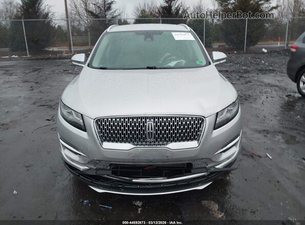 5LMCJ2C95KUL08186 2019 LINCOLN MKC Серебряный Вид щитка приборов