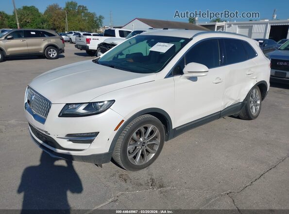5LMCJ2C95KUL09208 2019 LINCOLN MKC White Front left