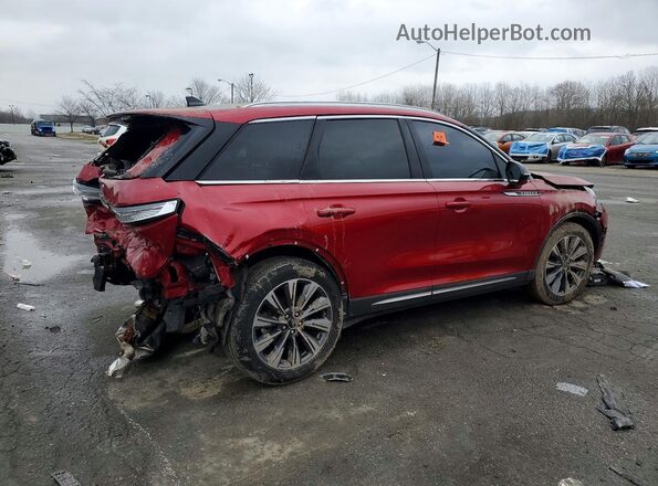 5LMCJ2C96LUL30800 2020 LINCOLN CORSAIR Бордовый Задняя правая четверть