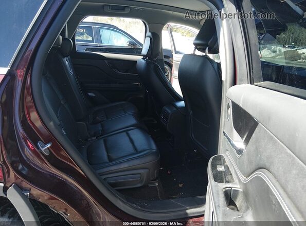 5LMCJ2D97LUL00834 2020 LINCOLN CORSAIR Burgundy Widok naklejki z numerem VIN