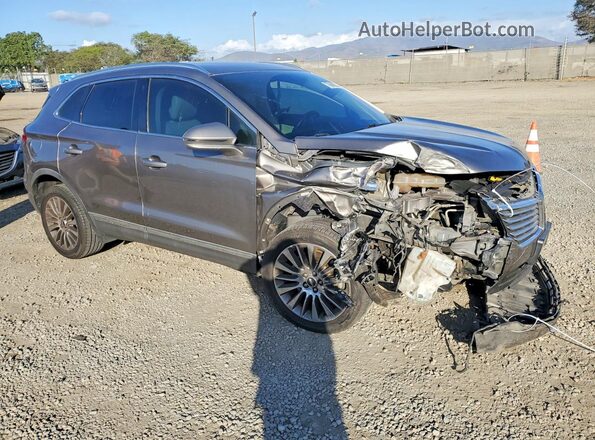 5LMCJ3C91GUJ18933 2016 LINCOLN MKC Серый Передняя правая четверть