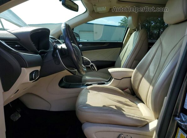 5LMCJ3C92HUL71129 2017 LINCOLN MKC Угольный Вид салона спереди