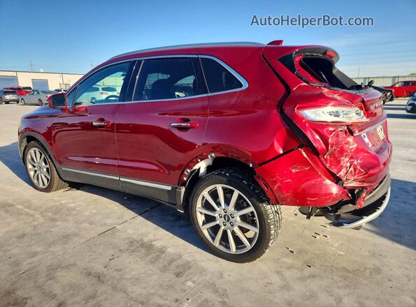5LMCJ3C92KUL48148 2019 LINCOLN MKC Красный Задняя левая четверть