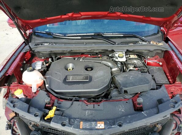 5LMCJ3C96HUL70419 2017 LINCOLN MKC Red Widok wnętrza z tyłu