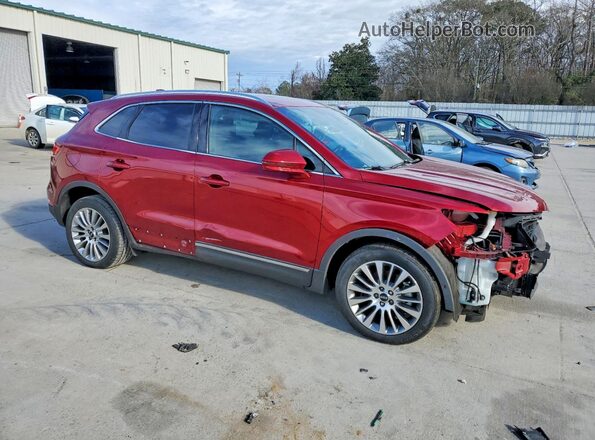 5LMCJ3C96HUL70419 2017 LINCOLN MKC Red Przód prawy