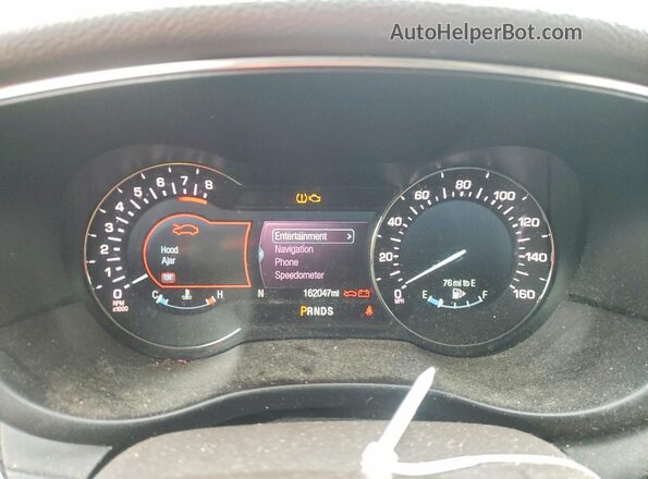 5LMCJ3D9XHUL35199 2017 LINCOLN MKC Черный Вид щитка приборов