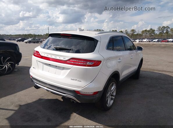 5LMCJ3D9XJUL28985 2018 LINCOLN MKC Белый Задняя правая четверть