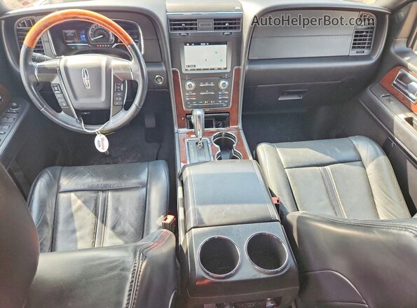 5LMJJ2HT4GEL09679 2016 LINCOLN NAVIGATOR White Dashboard view