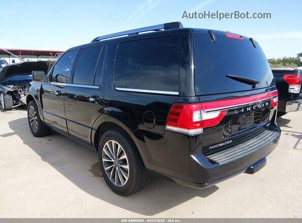 5LMJJ2HT6GEL03558 2016 LINCOLN NAVIGATOR Black Հետևի ձախ