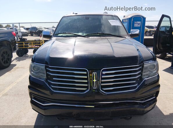 5LMJJ2HT6GEL03558 2016 LINCOLN NAVIGATOR Black Սարքավորումների վահանակի տեսք