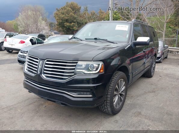 5LMJJ2HT6HEL07580 2017 LINCOLN NAVIGATOR Black Передня ліва чверть