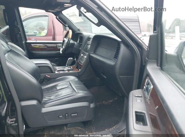 5LMJJ2HT6HEL07580 2017 LINCOLN NAVIGATOR Black Вид салону спереду