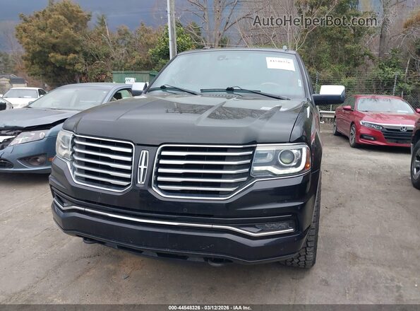 5LMJJ2HT6HEL07580 2017 LINCOLN NAVIGATOR Black Вид щитка приладів
