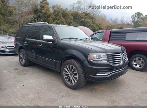 5LMJJ2HT6HEL07580 2017 LINCOLN NAVIGATOR Black Передня права чверть