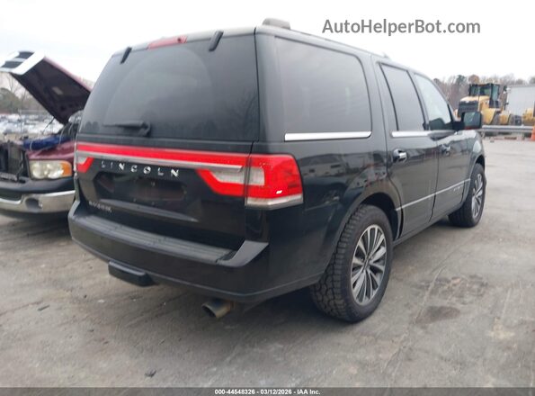 5LMJJ2HT6HEL07580 2017 LINCOLN NAVIGATOR Black Задня права чверть