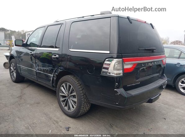5LMJJ2HT6HEL07580 2017 LINCOLN NAVIGATOR Black Задня ліва чверть