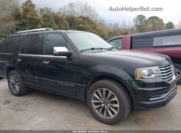 5LMJJ2HT6HEL07580 2017 LINCOLN NAVIGATOR Black Вид задньої частини салону