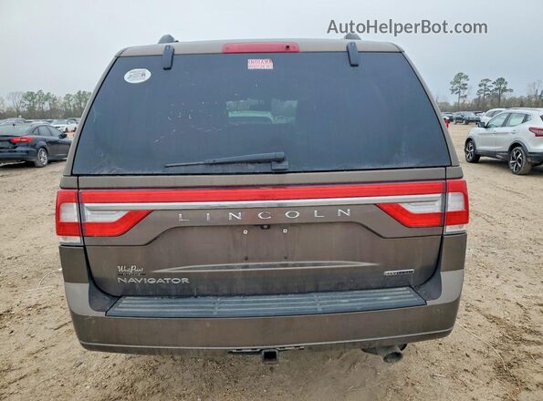 5LMJJ2HTXGEL06818 2016 LINCOLN NAVIGATOR Коричневый Вид сзади