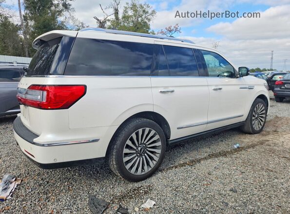 5LMJJ2LT2JEL07797 2018 LINCOLN NAVIGATOR Белый Задняя правая четверть