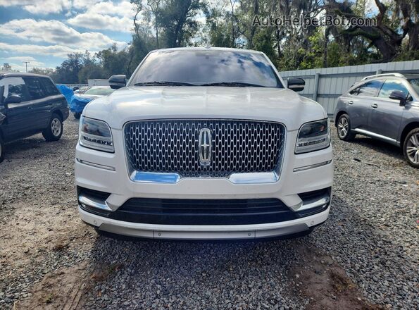 5LMJJ2LT2JEL07797 2018 LINCOLN NAVIGATOR Белый Вид спереди