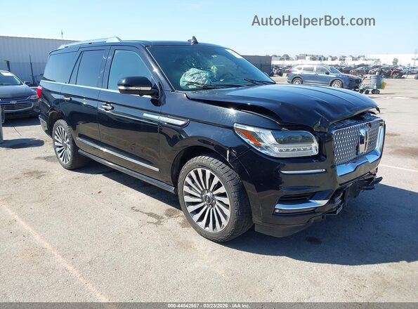 5LMJJ2LT3JEL00521 2018 LINCOLN NAVIGATOR Черный Передняя правая четверть