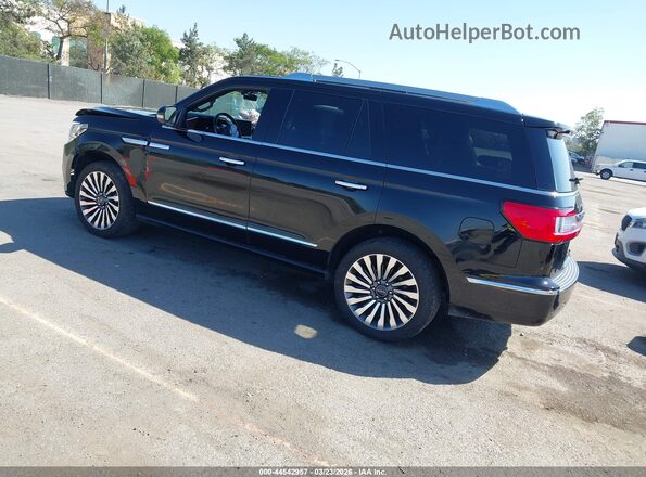 5LMJJ2LT3JEL00521 2018 LINCOLN NAVIGATOR Черный Задняя левая четверть