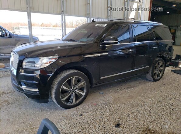 5LMJJ2LTXKEL04745 2019 LINCOLN NAVIGATOR Черный Передняя левая четверть