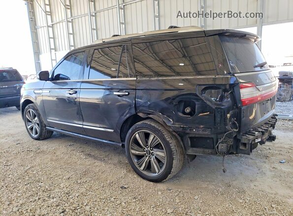5LMJJ2LTXKEL04745 2019 LINCOLN NAVIGATOR Черный Задняя левая четверть