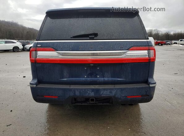 5LMJJ2TT8KEL16716 2019 LINCOLN NAVIGATOR Синий Вид сзади