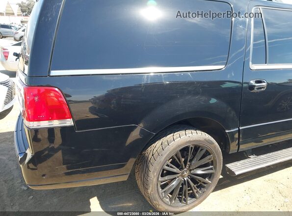 5LMJJ3HT0GEL06946 2016 LINCOLN NAVIGATOR L Black Դիմացի տեսք