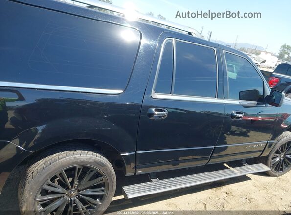 5LMJJ3HT0GEL06946 2016 LINCOLN NAVIGATOR L Black Սալոնի հետևի տեսք