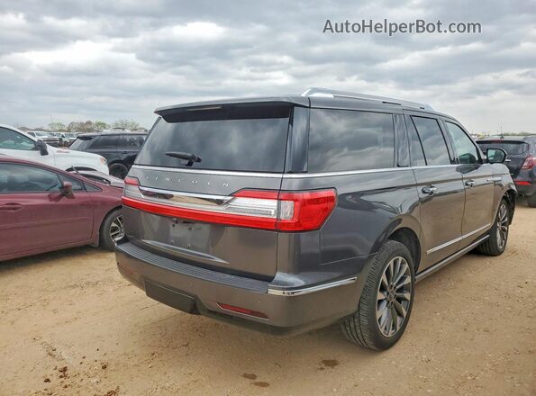 5LMJJ3HT1JEL00130 2018 LINCOLN NAVIGATOR Серый Задняя правая четверть