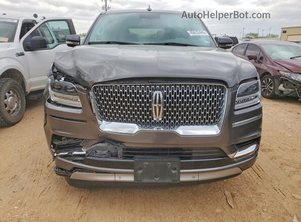 5LMJJ3HT1JEL00130 2018 LINCOLN NAVIGATOR Серый Вид спереди