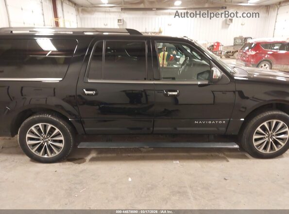 5LMJJ3JTXGEL01036 2016 LINCOLN NAVIGATOR L Black Widok wnętrza z tyłu