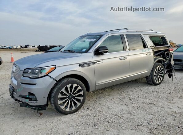 5LMJJ3LGXREL05459 2024 LINCOLN NAVIGATOR Серебряный Передняя левая четверть