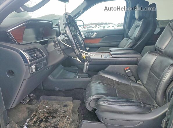 5LMJJ3LT1MEL14735 2021 LINCOLN NAVIGATOR Черный Вид салона спереди