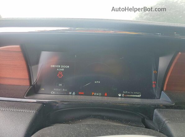 5LMJJ3LT1MEL14735 2021 LINCOLN NAVIGATOR Черный Вид щитка приборов