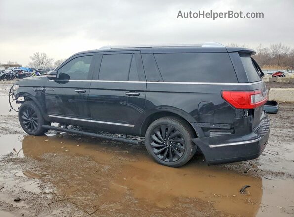 5LMJJ3LT2MEL04084 2021 LINCOLN NAVIGATOR Черный Задняя левая четверть