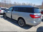 2021 Lincoln Navigator Reserve L Silver vin: 5LMJJ3LT2MEL04828
