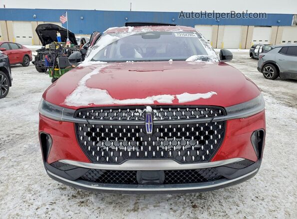 5LMPJ8J44SJ902085 2025 LINCOLN NAUTILUS Красный Вид спереди