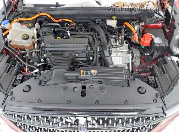 5LMPJ8J44SJ902085 2025 LINCOLN NAUTILUS Красный Вид подкапотного пространства