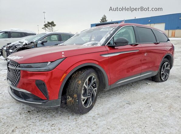 5LMPJ8J44SJ902085 2025 LINCOLN NAUTILUS Красный Передняя левая четверть