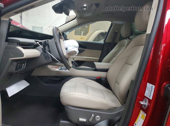 5LMPJ8K46SJ965736 2025 LINCOLN NAUTILUS Бордовый Вид салона спереди