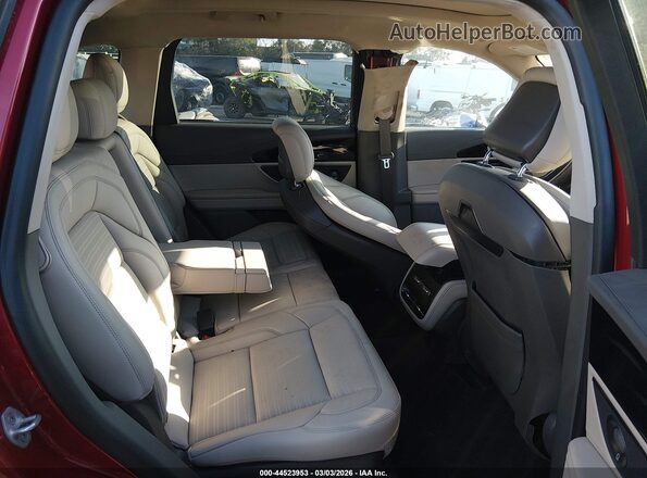 5LMPJ8K4XSJ931508 2025 LINCOLN NAUTILUS Красный Вид наклейки с VIN-кодом